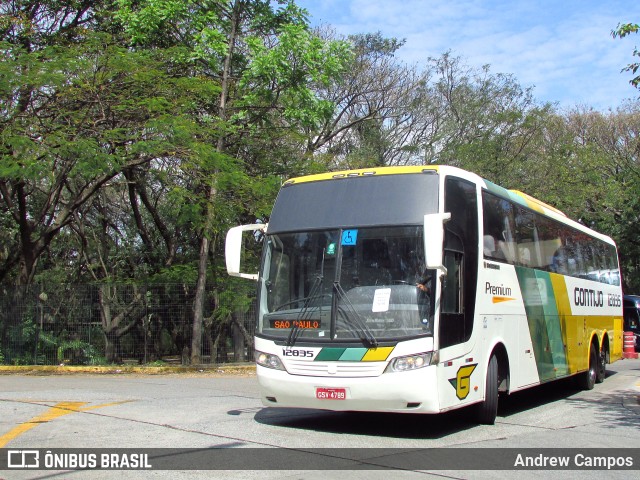 Empresa Gontijo de Transportes 12835 na cidade de São Paulo, São Paulo, Brasil, por Andrew Campos. ID da foto: 10325277.