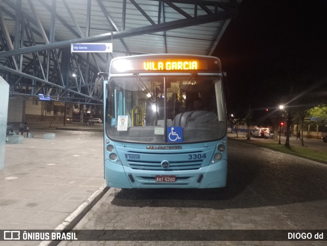 Viação Rocio 3304 na cidade de Paranaguá, Paraná, Brasil, por DIOGO dd. ID da foto: 10242627.