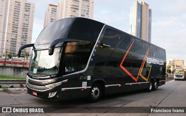 Viação Esmeralda Transportes 4740 na cidade de São Paulo, São Paulo, Brasil, por Francisco Ivano. Número da foto: #10244905.