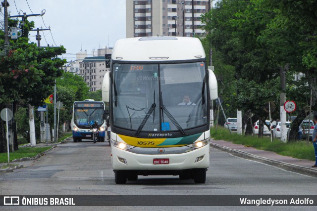 Empresa Gontijo de Transportes 18575 na cidade de Aracaju, Sergipe, Brasil, por Wangledyson Adolfo. ID da foto: 10244057.