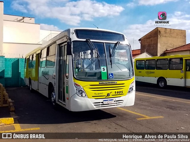 Viação Itaqueri 1405 na cidade de Piracicaba, São Paulo, Brasil, por Henrique Alves de Paula Silva. Número da foto: #10243459.