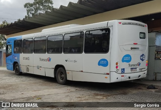 Viação Praia Sol 12237 na cidade de Serra, Espírito Santo, Brasil, por Sergio Corrêa. Número da foto: #10243448.