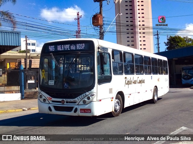 Rápido Campinas 13244 na cidade de Campo Limpo Paulista, São Paulo, Brasil, por Henrique Alves de Paula Silva. Número da foto: #10242505.