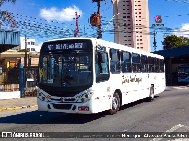 Rápido Campinas 13244 na cidade de Campo Limpo Paulista, São Paulo, Brasil, por Henrique Alves de Paula Silva. ID da foto: 10242505.