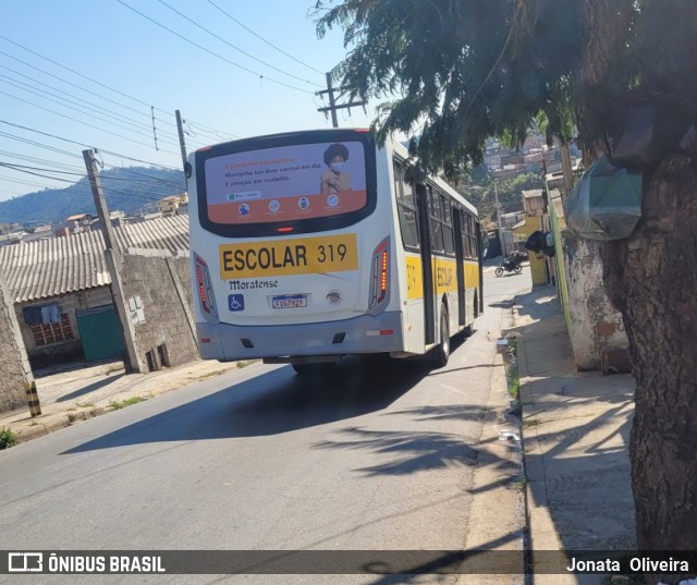Auto Ônibus Moratense 319 na cidade de Francisco Morato, São Paulo, Brasil, por Jonata  Oliveira. Número da foto: #10244824.