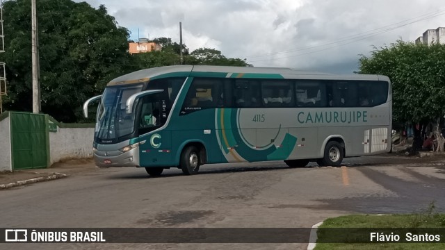 Auto Viação Camurujipe 4115 na cidade de Cruz das Almas, Bahia, Brasil, por Flávio  Santos. Número da foto: #10244366.