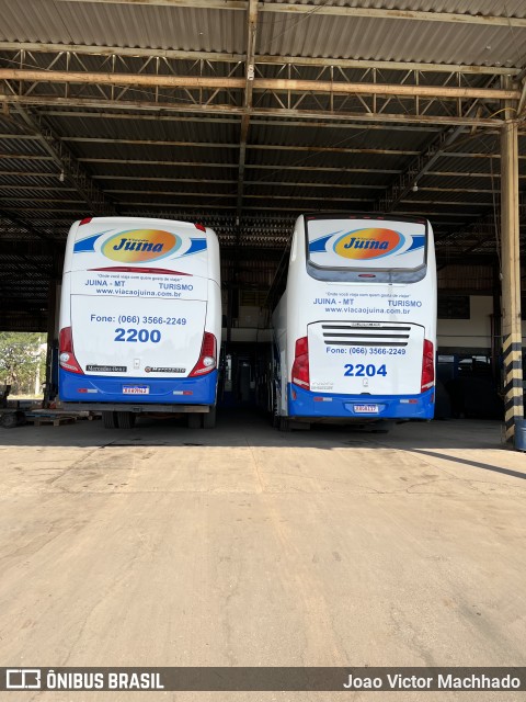 Viação Juína 2200 na cidade de Cuiabá, Mato Grosso, Brasil, por Joao Victor Machhado. Número da foto: #10243847.