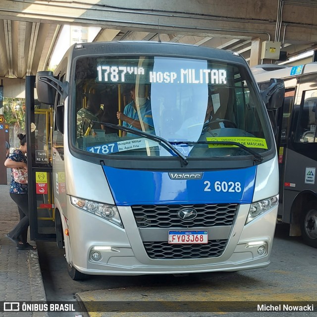 Transcooper > Norte Buss 2 6028 na cidade de São Paulo, São Paulo, Brasil, por Michel Nowacki. ID da foto: 10245063.