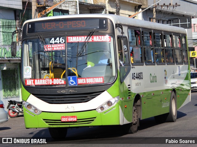 Transurb AE-44603 na cidade de Belém, Pará, Brasil, por Fabio Soares. ID da foto: 10243299.