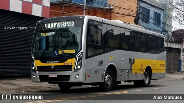 Upbus Qualidade em Transportes 3 5918 na cidade de São Paulo, São Paulo, Brasil, por Alex Marques. Número da foto: #10243643.