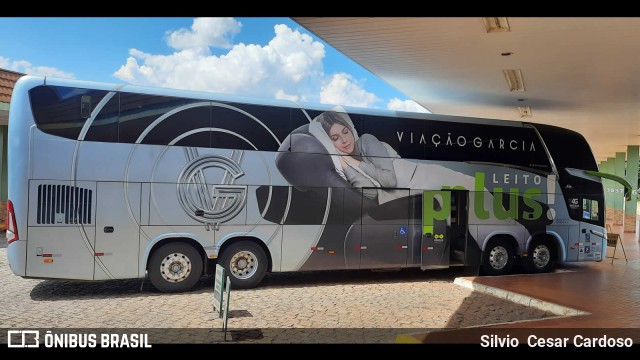 Viação Garcia 88027 na cidade de Santa Cruz do Rio Pardo, São Paulo, Brasil, por Silvio  Cesar Cardoso. Número da foto: #10245140.