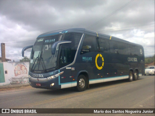 Viação Cidade Sol 8450 na cidade de Piritiba, Bahia, Brasil, por Mario dos Santos Nogueira Junior. Número da foto: #10242964.