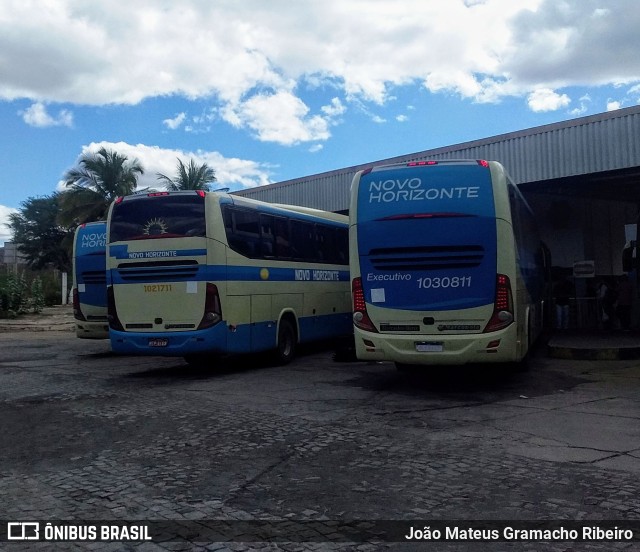 Viação Novo Horizonte 1030811 na cidade de Brumado, Bahia, Brasil, por João Mateus Gramacho Ribeiro. Número da foto: #10242605.