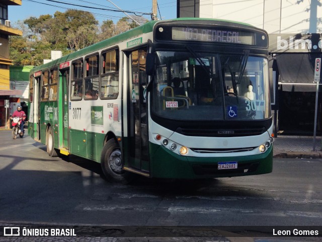 Expresso Caribus Transportes 3077 na cidade de Cuiabá, Mato Grosso, Brasil, por Leon Gomes. Número da foto: #10244789.