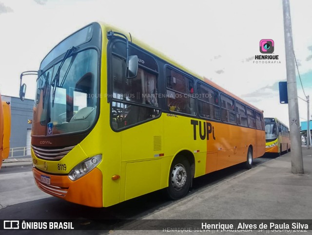 TUPi Transportes Urbanos Piracicaba 8119 na cidade de Piracicaba, São Paulo, Brasil, por Henrique Alves de Paula Silva. Número da foto: #10243432.
