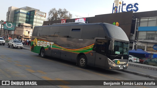 Buses Esert CZZG37 na cidade de Maipú, Santiago, Metropolitana de Santiago, Chile, por Benjamín Tomás Lazo Acuña. Número da foto: #10245851.