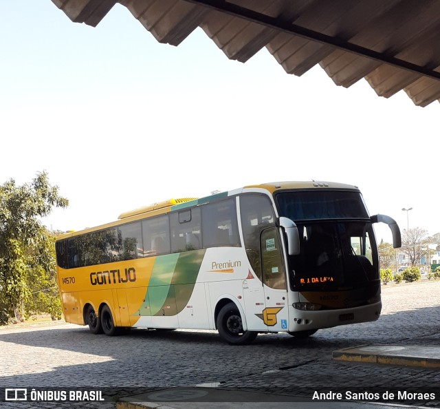 Empresa Gontijo de Transportes 14570 na cidade de Americana, São Paulo, Brasil, por Andre Santos de Moraes. Número da foto: #10245364.