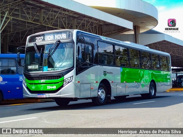 Rápido Sumaré MOV Paulínia 32449 na cidade de Paulínia, São Paulo, Brasil, por Henrique Alves de Paula Silva. Número da foto: #10243451.