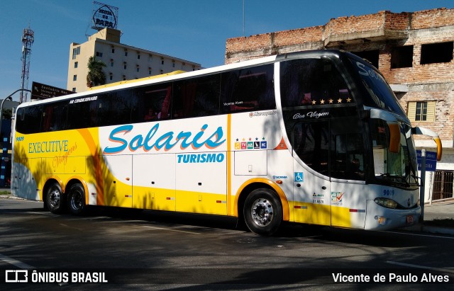 Solaris Turismo 9009 na cidade de Aparecida, São Paulo, Brasil, por Vicente de Paulo Alves. ID da foto: 10329577.