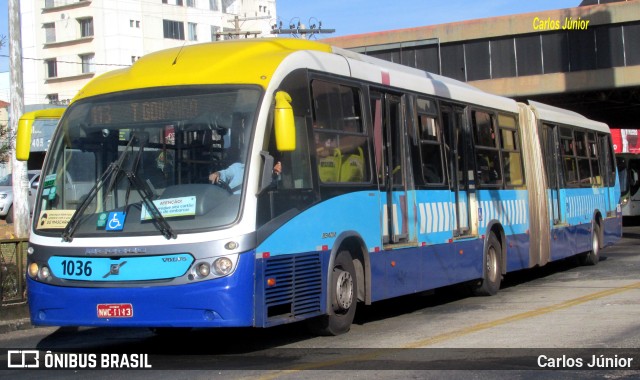 Metrobus 1036 na cidade de Goiânia, Goiás, Brasil, por Carlos Júnior. Número da foto: #10329937.