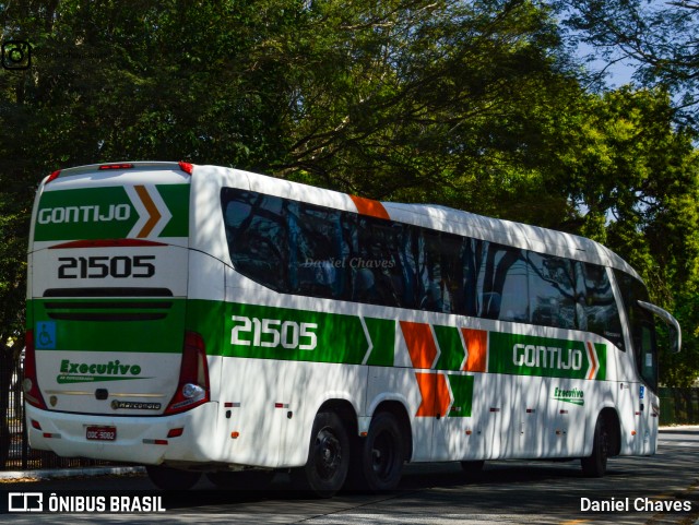 Empresa Gontijo de Transportes 21505 na cidade de São Paulo, São Paulo, Brasil, por Daniel Chaves. Número da foto: #10329238.