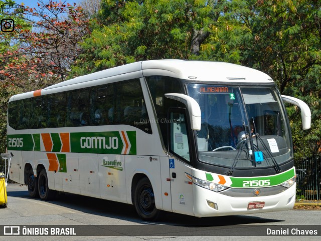 Empresa Gontijo de Transportes 21505 na cidade de São Paulo, São Paulo, Brasil, por Daniel Chaves. Número da foto: #10329242.
