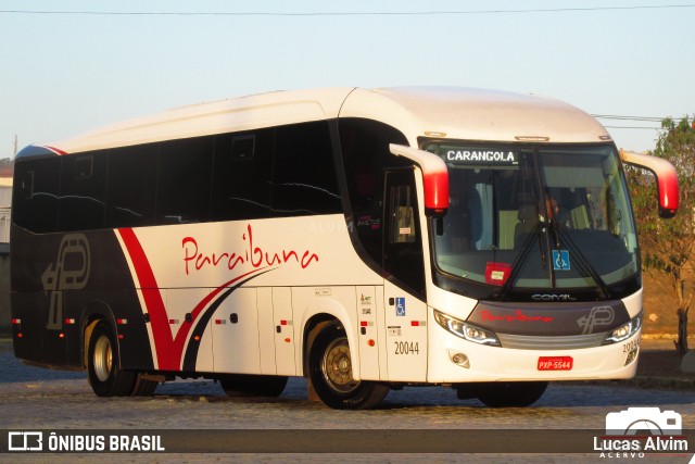 Paraibuna Transportes 20044 na cidade de Juiz de Fora, Minas Gerais, Brasil, por Lucas Alvim. ID da foto: 10327867.