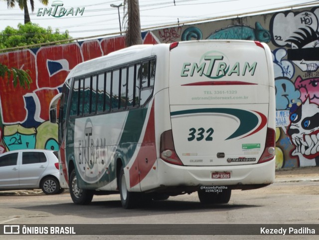 EMTRAM - Empresa de Transportes Manacapuru 332 na cidade de Manaus, Amazonas, Brasil, por Kezedy Padilha. ID da foto: 10330337.