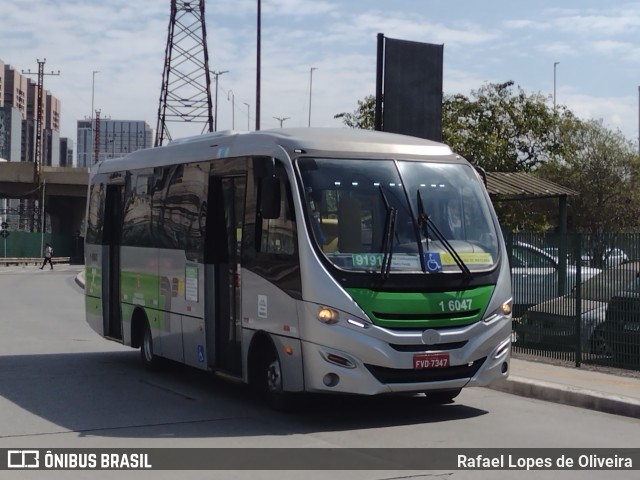 Transcooper > Norte Buss 1 6047 na cidade de São Paulo, São Paulo, Brasil, por Rafael Lopes de Oliveira. ID da foto: 10328014.