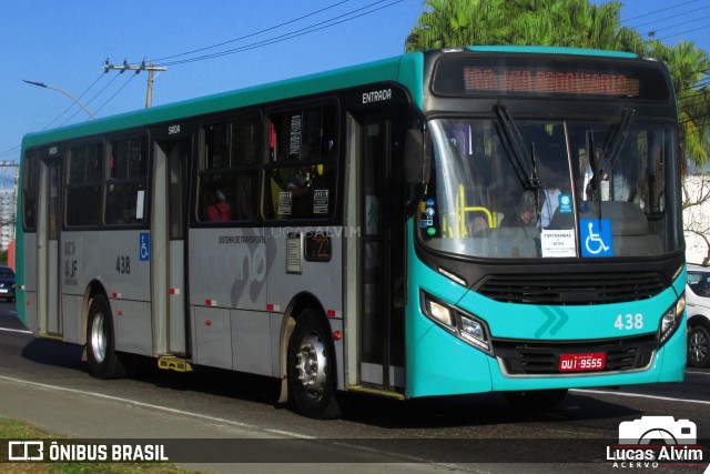 VSFL - Viação São Francisco 438 na cidade de Juiz de Fora, Minas Gerais, Brasil, por Lucas Alvim. Número da foto: #10327842.