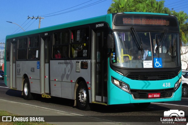 VSFL - Viação São Francisco 438 na cidade de Juiz de Fora, Minas Gerais, Brasil, por Lucas Alvim. ID da foto: 10327842.