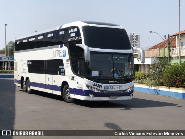 Princesa do Norte 54301 na cidade de Osvaldo Cruz, São Paulo, Brasil, por Carlos Vinicius Estevão Menezes. ID da foto: 10331323.