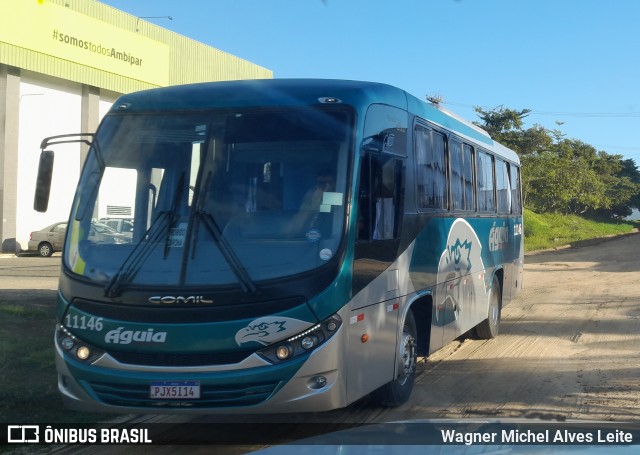 Águia Turismo 11146 na cidade de Conde, Bahia, Brasil, por Wagner Michel Alves Leite. ID da foto: 10331330.