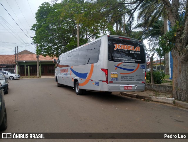 Jubela Turismo 2680 na cidade de Campina do Monte Alegre, São Paulo, Brasil, por Pedro Leo. ID da foto: 10329731.