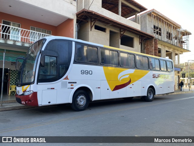 Viação Suassui 990 na cidade de Marilac, Minas Gerais, Brasil, por Marcos Demetrio. Número da foto: #10329499.