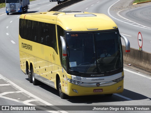 Viação Itapemirim 60503 na cidade de Lavrinhas, São Paulo, Brasil, por Jhonatan Diego da Silva Trevisan. Número da foto: #10332213.