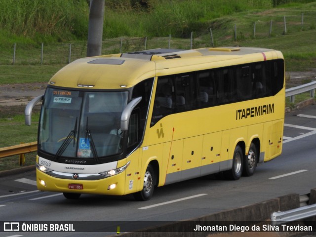 Viação Itapemirim 60769 na cidade de Lavrinhas, São Paulo, Brasil, por Jhonatan Diego da Silva Trevisan. ID da foto: 10332406.