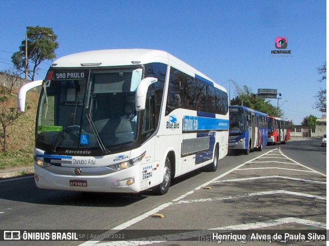 VIDA - Viação Danúbio Azul 10007 na cidade de Campinas, São Paulo, Brasil, por Henrique Alves de Paula Silva. ID da foto: 10334565.