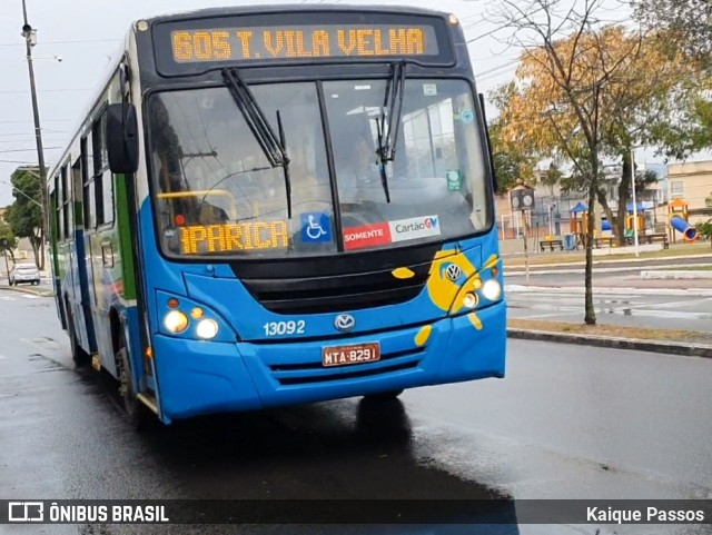 Vereda Transporte Ltda. 13092 na cidade de Vila Velha, Espírito Santo, Brasil, por Kaique Passos. ID da foto: 10331491.