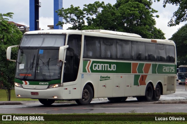 Empresa Gontijo de Transportes 21075 na cidade de Vitória, Espírito Santo, Brasil, por Lucas Oliveira. ID da foto: 10333250.