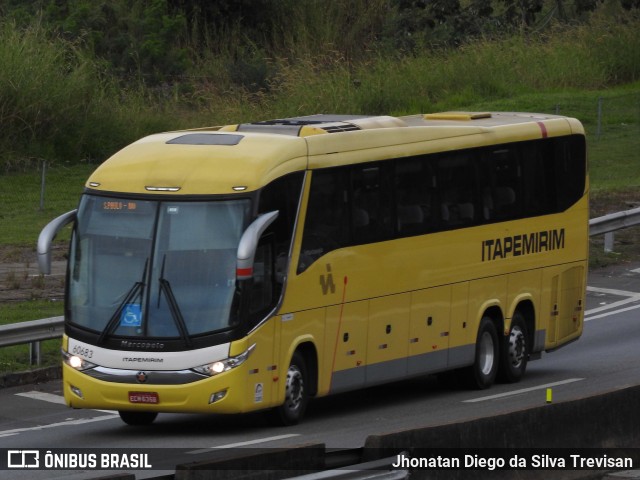 Viação Itapemirim 60683 na cidade de Lavrinhas, São Paulo, Brasil, por Jhonatan Diego da Silva Trevisan. ID da foto: 10332821.