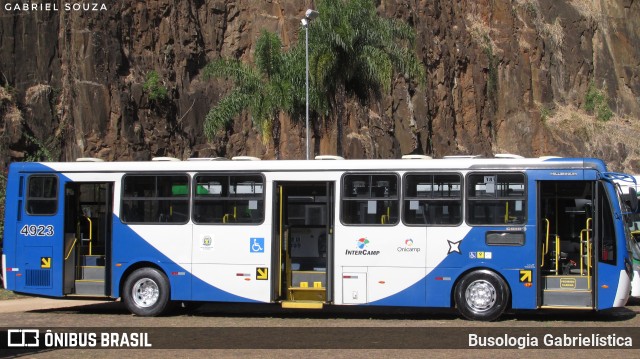 Onicamp Transporte Coletivo 4923 na cidade de Campinas, São Paulo, Brasil, por Busologia Gabrielística. Número da foto: #10333518.