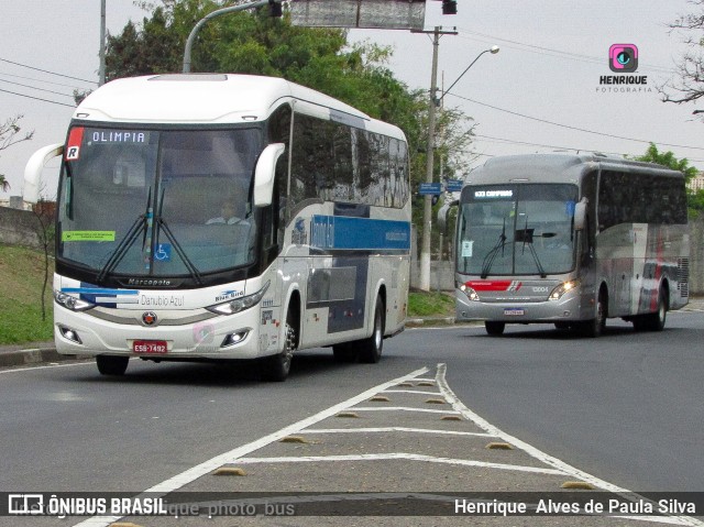 VIDA - Viação Danúbio Azul 18.003 na cidade de Campinas, São Paulo, Brasil, por Henrique Alves de Paula Silva. Número da foto: #10334564.