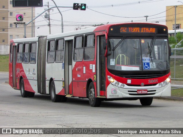 Itajaí Transportes Coletivos 2941 na cidade de Campinas, São Paulo, Brasil, por Henrique Alves de Paula Silva. ID da foto: 10334501.