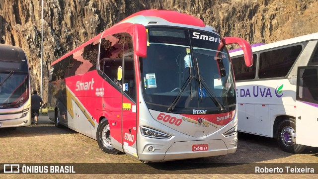 Viação Smart Transporte e Turismo 6000 na cidade de Campinas, São Paulo, Brasil, por Roberto Teixeira. ID da foto: 10333491.