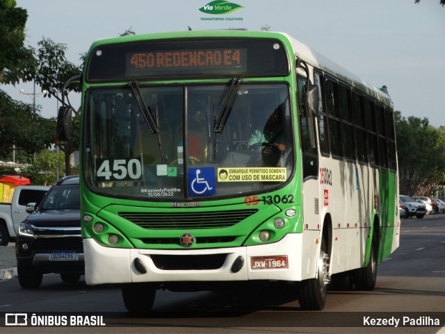 Via Verde Transportes Coletivos 0513062 na cidade de Manaus, Amazonas, Brasil, por Kezedy Padilha. Número da foto: #10333609.