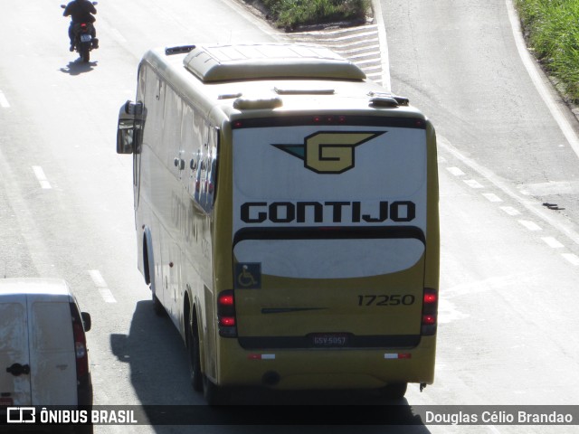 Empresa Gontijo de Transportes 17250 na cidade de Belo Horizonte, Minas Gerais, Brasil, por Douglas Célio Brandao. ID da foto: 10333817.