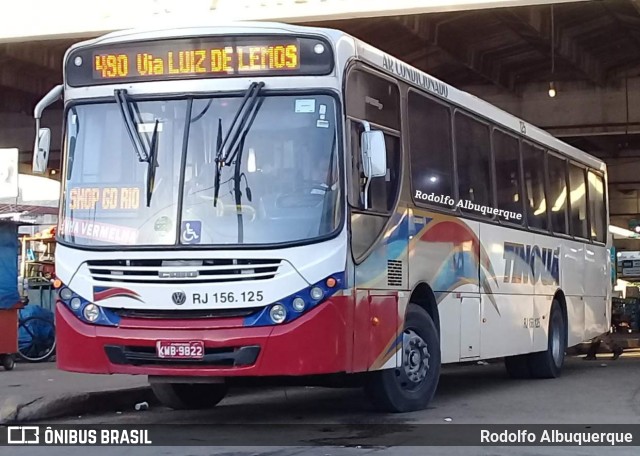 Transportadora Tinguá RJ 156.125 na cidade de Rio de Janeiro, Rio de Janeiro, Brasil, por Rodolfo Albuquerque. ID da foto: 10333481.