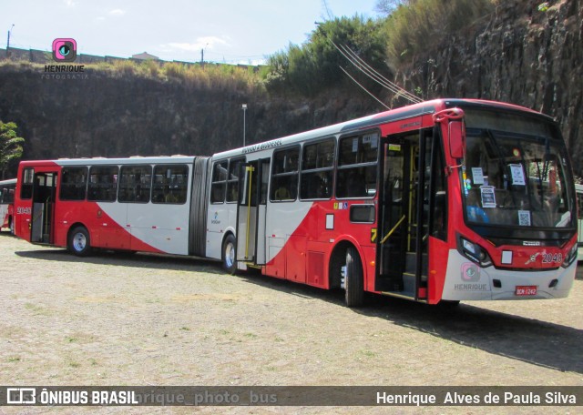 Itajaí Transportes Coletivos 2048 na cidade de Campinas, São Paulo, Brasil, por Henrique Alves de Paula Silva. Número da foto: #10331780.