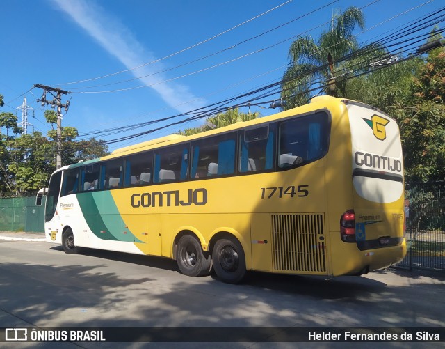 Empresa Gontijo de Transportes 17145 na cidade de São Paulo, São Paulo, Brasil, por Helder Fernandes da Silva. ID da foto: 10334584.